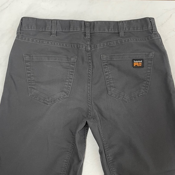 Timberland Pro Straight Fit Mens Gray Jeans Size 36 - Picture 5 of 9